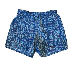 Women's Patagonia Baggies Shorts Size 0 Blue Pink Purple